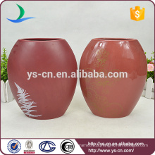 2015 cerâmica moderna vaso home decoração